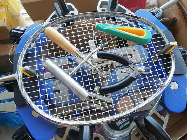 Badminton Racket Tennis Rackets Threading Change Cable Drawing Tool ...