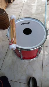 drumband sekolah (TENOR DRUM) ukuran 12 dan 14 inchi
