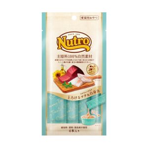 Natural Meat Paste Cat Treats Nutro Cat Melted Cream Series No Additives Cat Strips Nutritional Supplement for Adult Cats Imported from USA