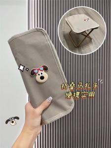 Outdoor Portable Folding Chair Picnic Camping Train Music Festival Party Small Stool Lightweight Travel Leisure Furniture