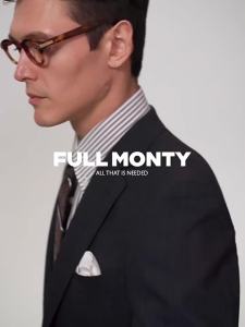 Slim Fit Wedding Groom Grey Pure Wool Leisure Suit