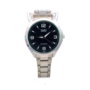 Q&Q Stainless Steel Watch C04A-039PY*
