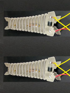 Kangfu Electric Hair Dryer Resistance Heater Strip Accessories Hot Head Heating Rack Heat Core Hair Salon High Power Heating Wire Fire Wire