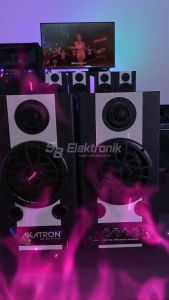 AKATRON 555 - 5 inchi Speaker aktif karaoke 5inch sound MURAH TERMURAH bass