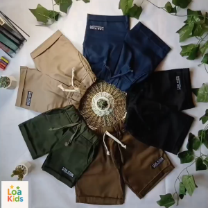 Celana Pendek Anak Usia 1-7 Tahun Short Pants Chinos Premium Anak Laki-laki Dan Perempuan