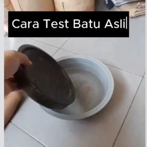 Coet Batu Asli Aesthetic 16 18 20 22 24 26 cm Murah / Cobek Batu dan Ulekan