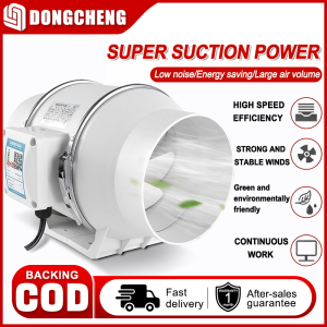4/5/6/8 Inch White Circular Duct Fan: A Powerful & Quiet Solution