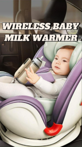 Portable Wireless Baby Milk Warmer  Adjustable Heat Travel Baby Bottle Warmer【Lucky Home】