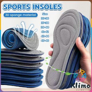 Klimo Sports Insoles: Soft Bottom Sponge Pads for Men & Women (Size 35-46)