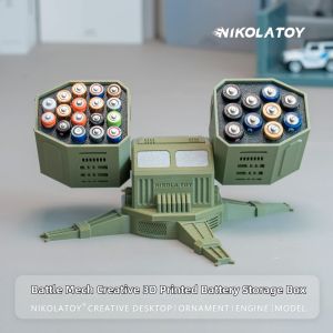 NIKOLATOY | Creative Desk Ornament Battery Storage Box