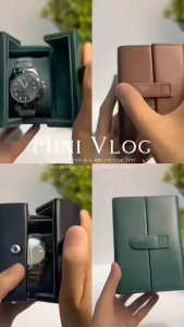 กล่องใส่นาฬิกาพกพาขนาด 1 2 3 เรือน กล่องนาฬิกาแบบ 2 ประตู กล่องนาฬิกา Watch Box กล่องของขวัญ