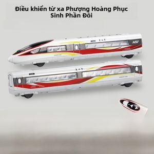 Điện Điều Khiển Từ Xa Hợp Kim Mô Hình Xe Lửa Phượng Hoàng Phục Sinh Hài Hòa Xe Đẩy Đội Đường Sắt Tốc Độ Cao Đường Đua Đồ Chơi Trẻ Em
