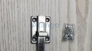 Sliding Bar Type Door Lock Stainless Steel 2/3/4 Inch For Toilet Latch