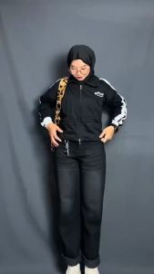 Highwaist Jeans Kulot Wanita Loose Vol 2 Highwaist Kulot Loose Jeans Wanita Kekinian