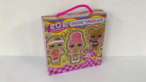 Lol Surprise Book & Jigsaw Gift Set For Kids (Boxset) With 96 Pieces & Colouring Book