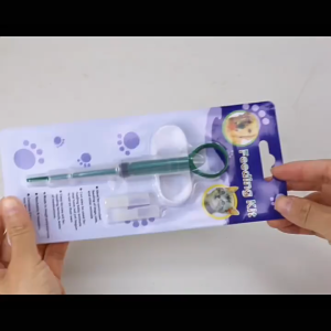 Pet Pill & Medicine Feeder /Silicone Feeding Syringe for Cats & Dogs / Pet Alat Bantu Be