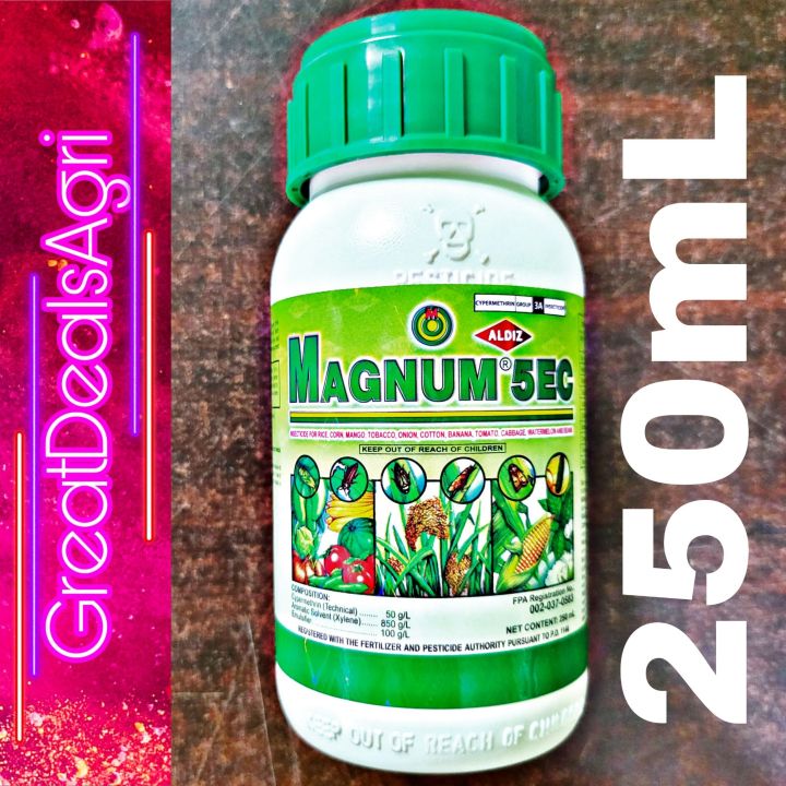 MAGNUM 5EC (250mL) CYPERMETHRIN INSECTICIDE BY ALDIZ | Lazada Philippines