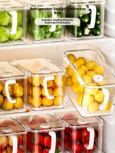 Transparent Food Storage Container Egg and Vegetable Preservation
