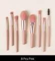 8 Makeup Brush Set Foundation Eyeshadow Blush Beauty Makeup Tools Soft Hair Genuine Super Soft Portable Cheap Full Set. 