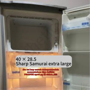 Tutup freezer kulkas SHARP aqua sanyo polytron lg toshiba dll 1 pintu