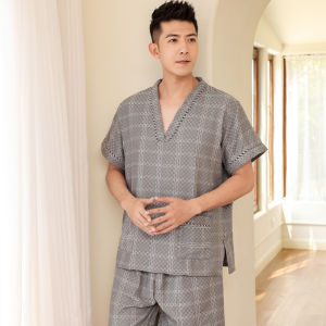 New plus Size Sauna Bathrobe Womens Korean Style Mens High End Massage Foot Therapy Beauty Sweat Suit Cotton Polyester Blend