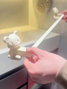 Bathroom slipper rack wall-mounted shoe rack toilet storage bathroom door slipper hanger