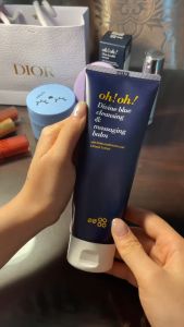 Sáp Tẩy Trang Làm Sạch Sâu Trẻ Hóa Da - oh!oh! Divine Blue Cleansing & Massaging Balm 150ml