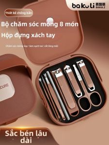 BAKULI | Bộ Kéo Tỉa Móng Chống Bắn Nước Kích Thước Lớn