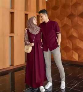 Gamis Couple Pasangan Farel (Kemeja & Gamis)
