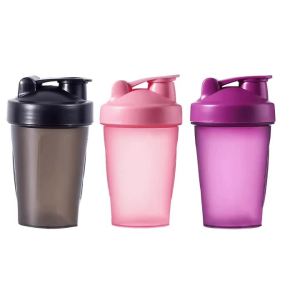 Shaker Bottle with Shaker Balls Leak Proof Drink Shaker Bottle for Shake and Pre Work Out Best Shaker Cup