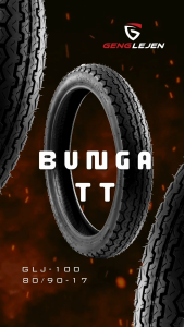 GENGLEJEN GLJ-100 Tyre Motorcycle Tubeless (Bunga TT)