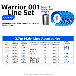 WEITUOSEN | High Strength Nitrogen Filled Fishing Line