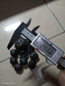 batu badar besi selo ukuran sedang nempel maghnit