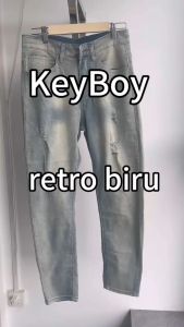 Celana Jeans Slim Fit Stretch Sobek Retro Pria: Pengertian, Keunggulan, dan Tips Memilih