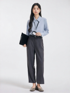 Formal Interview Wide Leg Trousers