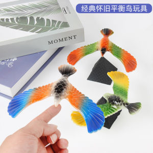 Novelty Amazing Balance Eagle Bird Toy Magic Maintain Balance Home Office Fun Learning Gag Toy for Kid Gift