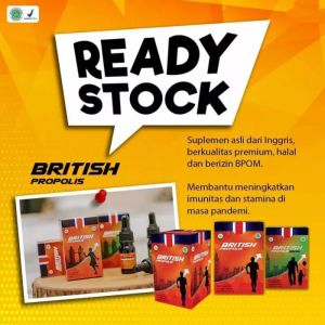 BRITISH PROPOLIS MURNI 100% ASLI OBAT HERBAL UNTUK BERAGAM JENIS PENYAKIT