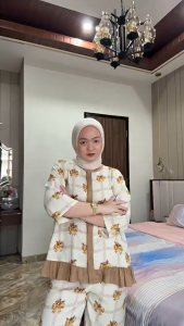 TERBARU Setelan Melisa Rayon Premium Setelan MOTIF Wanita Terlaris