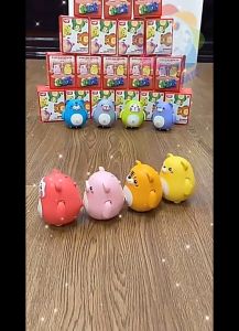 Đồ chơi lật đật hình thú biết chạy hút nhau đung đưa vui nhộn đáng yêu dành cho bé