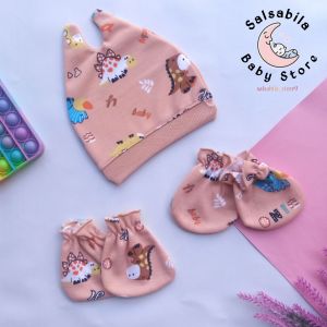 Set 3 in 1 Premium Topi + Sarung Tangan + Sarung Kaki