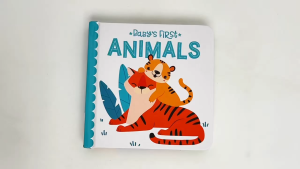 Babys First Animals Board Book For Toddlers Age 6 Months+ To Learn