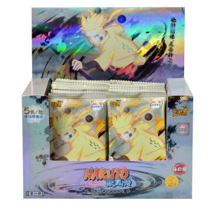KAYOU Genuine Naruto Cards  Anime Naruto Blind Box Collection Card Box Fight Chapter Pro Chapter Ninja World Collect Cards