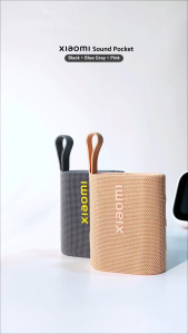 Xiaomi Sound Pocket ลําโพง Bluetooth I เวลาเล่น 10ชั่วโมง I กันน้ำIP67 I ระบบเสียงสเตอริโอไร้สายที่แท้จริง I ลำโพงบลูทูธ