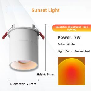 OUYIRUI | Adjustable Angle Wash Wall Spotlight for Home Living Room Hallway Picture Lighting