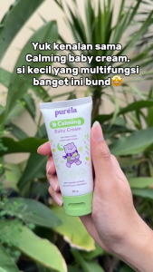 PURELA Calming Baby Cream 60g - Krim Telon Penghangat Bayi
