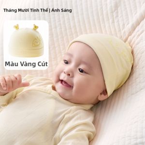 SHI YUE JIE JING | Mũ Cho Trẻ Sơ Sinh 0 đến 3 Tháng