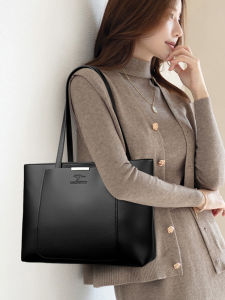 Kangaroo Leather Tote Bag Large Capacity Single Shoulder Bag for Women Commuting New 2025 Soft Leather Handbag Work Bags