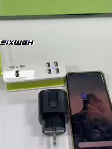 Ổ Cắm Thông Minh Tuya WiFi Chuẩn EU 16A/20A Có Chức Năng Theo Dõi Năng Lượng Điều Khiển Bằng Giọng Nói Tương Thích Với Ứng Dụng Smart Life Alexa Google Home