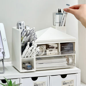Transparent Desktop Organizer Drawer Small Items Storage Box