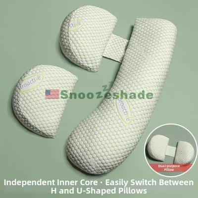 snoozeshade | Pregnant Womens Side Sleeping Support Pillow